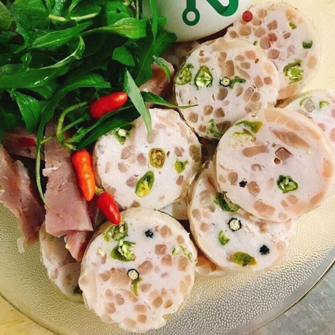 chả da ớt xiêm xanh