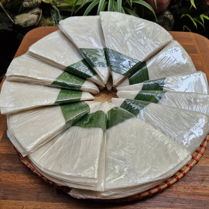 Bánh tráng gói ram